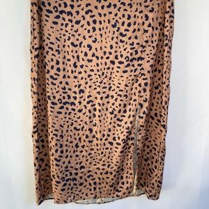 Nasty Gal Leopard Skirt NWT Size 14